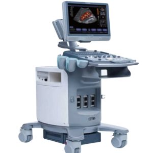 Siemens Acuson X300 ultrasound machine on a cart