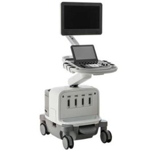 Philips Epiq 5 ultrasound machine on a cart