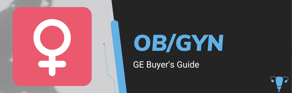 GE OBGYN Buyer's Guide text graphic