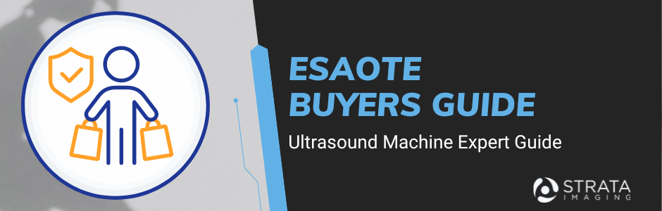 ESAOTE BUYERS GUIDE text graphic
