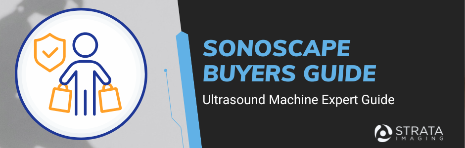 SonoScape BUYERS GUIDE graphic