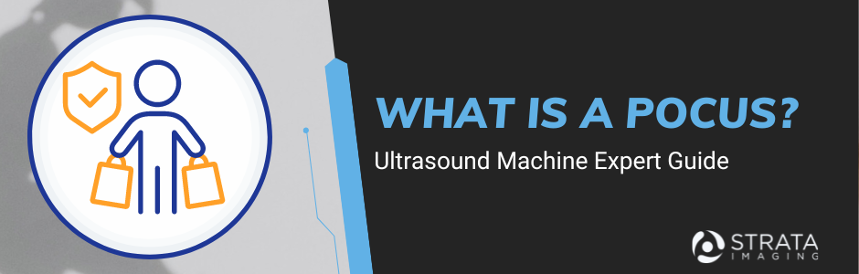 What is POCUS in ultrasound machines text graphic